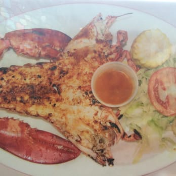 Sabor Latino Seafood Restaurant - Delicious broiled lobster! Can get enough of it - Seafood Near Me - Bronx, New York