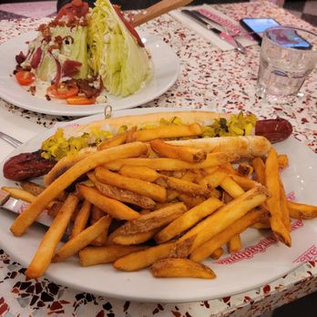 Serendipity 3 - Times Square - Classic Footlong with Fries - American Near Me - New York, New York Serendipity 3 - Times Square - Classic Footlong with Fries - American Near Me - New York, New York