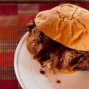 BittyBean - a pulled pork sandwich on a plate - Coffee & Tea Near Me - Bismarck, North Dakota BittyBean - a pulled pork sandwich on a plate - Coffee & Tea Near Me - Bismarck, North Dakota