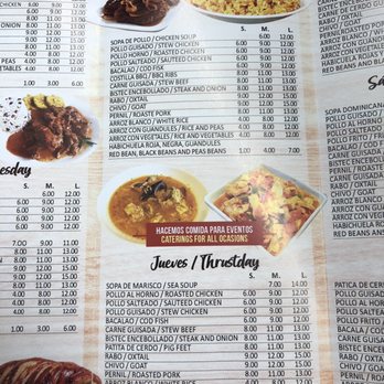 Angel’s Latin Restaurant - the menu - Latin American Near Me - Catskill, New York