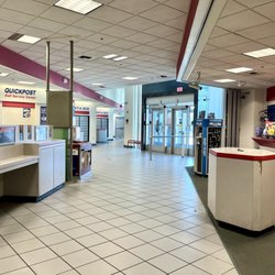 US Post Office - View of the entrance from the counter line