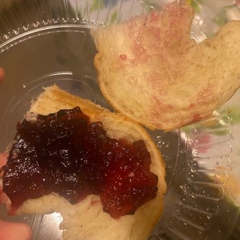 Jackson Hole - Toasted Croissant With Cream Cheese and Jelly - Burgers Near Me - East Elmhurst, New York Jackson Hole - Toasted Croissant With Cream Cheese and Jelly - Burgers Near Me - East Elmhurst, New York