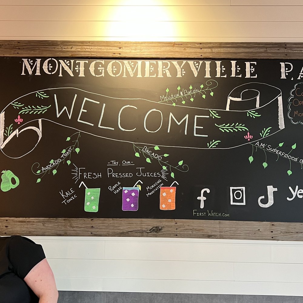 First Watch - Welcome board 01.09.2023 - Breakfast & Brunch Near Me - Montgomeryville, Pennsylvania