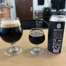 16oz beer can fills up 21 oz of space