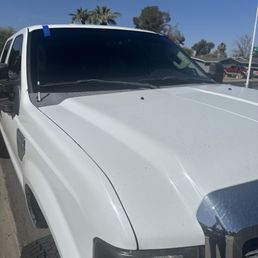 Truck w/ brow tint Truck w/ brow tint