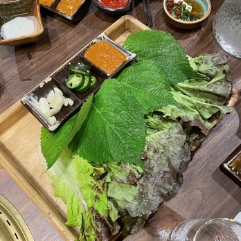 GAN-HOO BBQ - $5 for extra veggie wraps - Barbeque Near Me - Flushing, New York GAN-HOO BBQ - $5 for extra veggie wraps - Barbeque Near Me - Flushing, New York