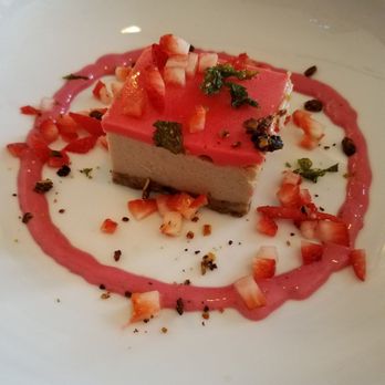 Anepalco - Horchata strawberry cheesecake. I was a bit worried but so happy I ordered it. So delicious! - Mexican Near Me - Orange, California