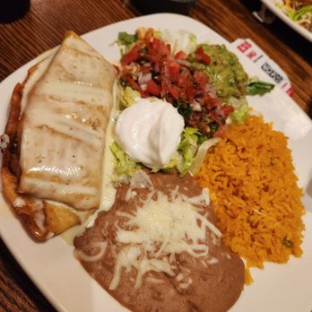 El Patio Mexican Restaurant - Lunch chimichanga - Mexican Near Me - Ponca City, Oklahoma