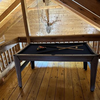 Appalachian Cabins - Pool table in cabin 2 - Vacation Rentals Near Me - Seneca Rocks, West Virginia Appalachian Cabins - Pool table in cabin 2 - Vacation Rentals Near Me - Seneca Rocks, West Virginia