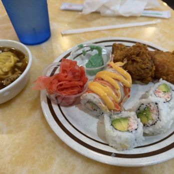 Rice N Shine - Rolls were solid, fried chicken was good and there are meat wontons you can add to your soup which was a yummy addition. - Asian Fusion Near Me - Monroe, Michigan Rice N Shine - Rolls were solid, fried chicken was good and there are meat wontons you can add to your soup which was a yummy addition. - Asian Fusion Near Me - Monroe, Michigan