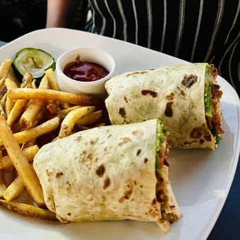 ROAM Kitchen + Bar - BBQ Chicken Bacon Wrap - New American Near Me - Sioux Falls, South Dakota