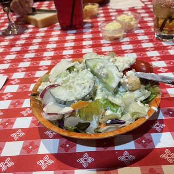 Pinnacle Peak - Best tasting salad ever, this comes with the dinner. - Steakhouses Near Me - Tucson, Arizona
