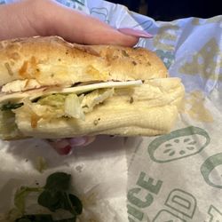 Subway - You can tell by the cheese that they didn't even bother toasting it.