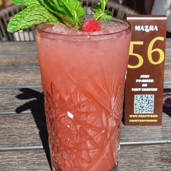 Mazra - Raspberry lemonade...yummmm!!!! - Mediterranean Near Me - San Bruno, California Mazra - Raspberry lemonade...yummmm!!!! - Mediterranean Near Me - San Bruno, California