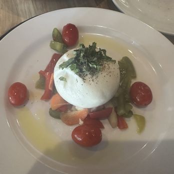 Nonna Dora’s - Burata with sliced veggies - Pasta Shops Near Me - New York, New York