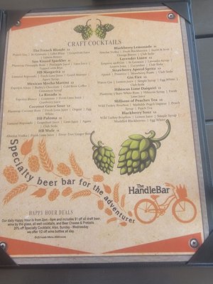 Menu photo 7 The Handle Bar Chico, CA Menu photo 7 The Handle Bar Chico, CA