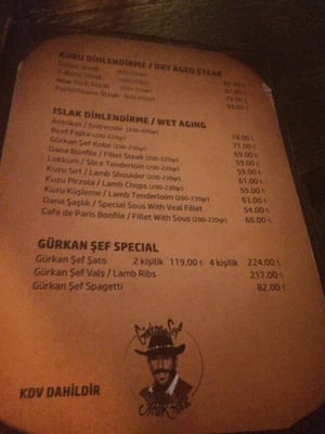 Menu photo 2 Gürkan Şef Steakhouse Istanbul, 34