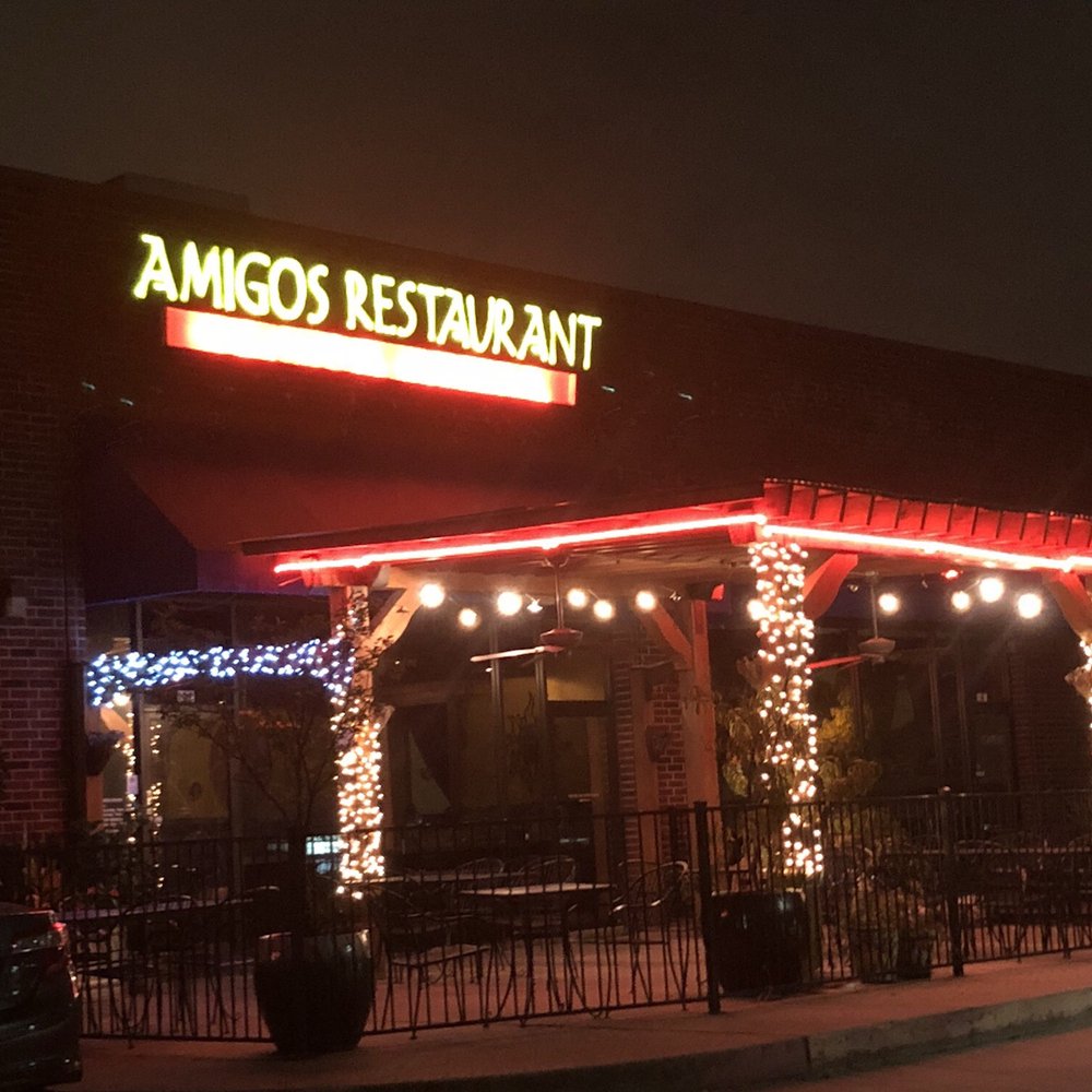 Amigos Aca Y alla - The restaurant exterior - Mexican Near Me - Richardson, Texas Amigos Aca Y alla - The restaurant exterior - Mexican Near Me - Richardson, Texas