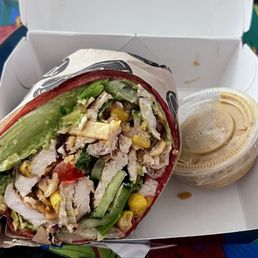 Southwest Chicken Wrap Southwest Chicken Wrap