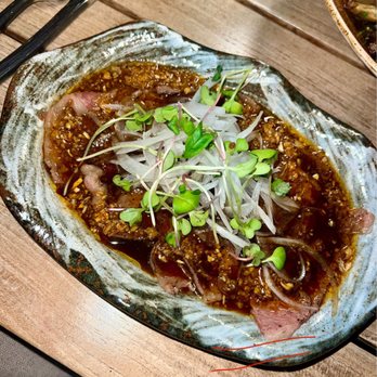 CanoeHouse - Wagyu Tataki - Made gluten free - $56 - Japanese Near Me - Kamuela, Hawaii