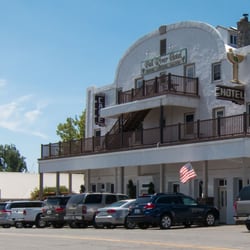 Fall River Restaurant - A most unusual building on what once was Hwy. 299.