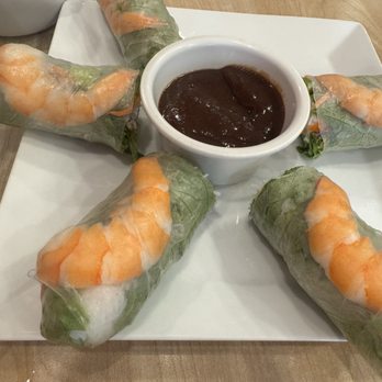 Siam City Thai Kitchen - Summer roll. Served with hoisin so I asked for peanut sauce which was served warm and tasty. - Thai Near Me - Waipahu, Hawaii Siam City Thai Kitchen - Summer roll. Served with hoisin so I asked for peanut sauce which was served warm and tasty. - Thai Near Me - Waipahu, Hawaii