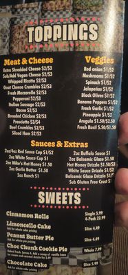 Menu photo 1 Uncle G’s Pizza Hoover, AL