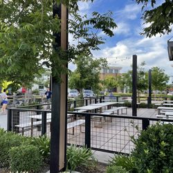Delta Shores Shopping Center - Many restaurants are still have a nice outdoor seating area in Delta Shores Shopping Center