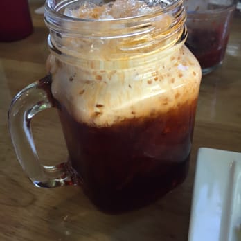 Cha Thai - Thai iced tea. Tastes good, but too much ice. - Thai Near Me - Rancho Cordova, California Cha Thai - Thai iced tea. Tastes good, but too much ice. - Thai Near Me - Rancho Cordova, California
