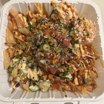 Ry's Poke Shack - Lao style ahi nachos - Hawaiian Near Me - Pasadena, California Ry's Poke Shack - Lao style ahi nachos - Hawaiian Near Me - Pasadena, California