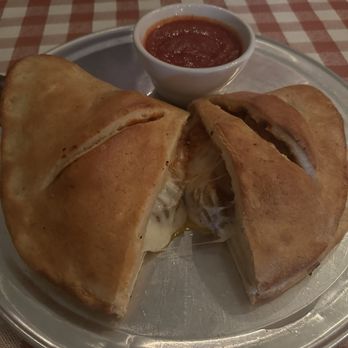 Angelini's Italian Restaurant - Meat Calzone - Italian Near Me - Turlock, California