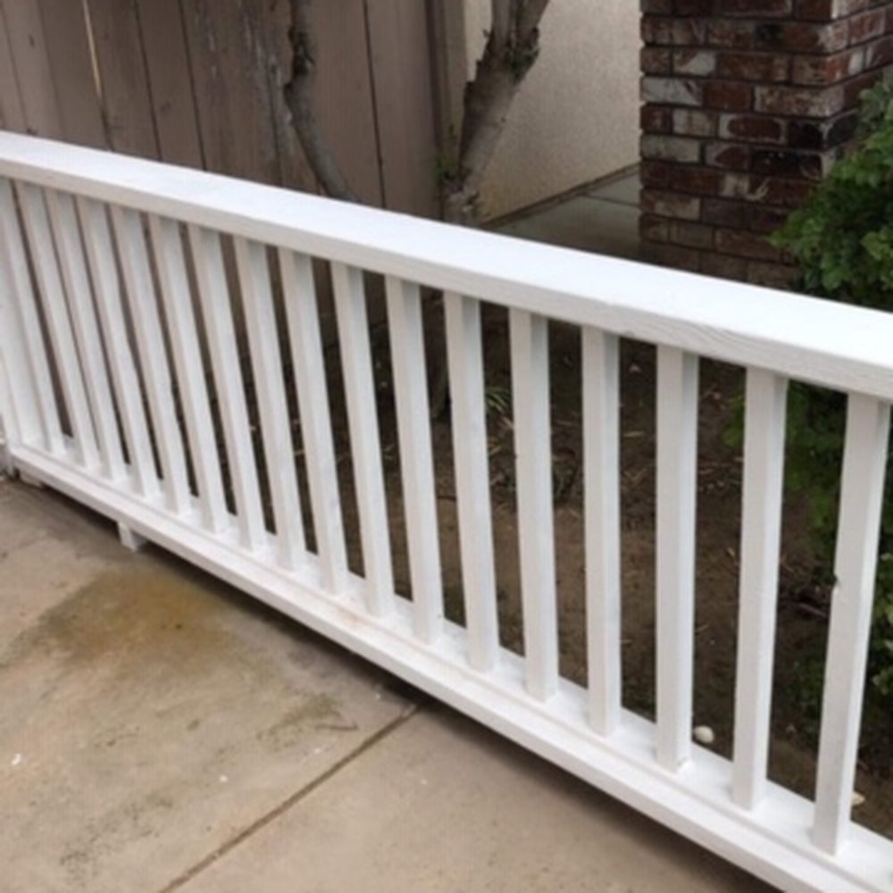 Diego's Handyman - Porch railing after - Handyman Near Me Diego's Handyman - Porch railing after - Handyman Near Me