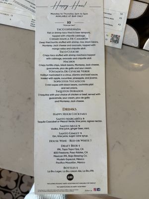 Menu photo 1 Santo Mezcal Santa Barbara, CA Menu photo 1 Santo Mezcal Santa Barbara, CA