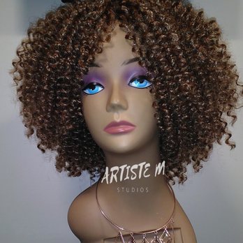 Artiste M Studios - Crochet Wig Freetress Waterwave hair - Hair Stylists Near Me - Hamden, Connecticut Artiste M Studios - Crochet Wig Freetress Waterwave hair - Hair Stylists Near Me - Hamden, Connecticut