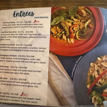 Andaman Thai - menu - Thai Near Me - San Ramon, California