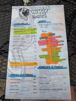 Menu photo 3 Shakers Public House Worthington, OH
