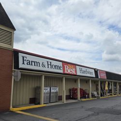 Farm & Home Hardware - Street view of the store front.