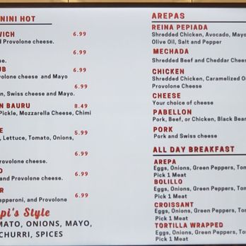 Lil Papi’s International Deli - Menu 12/22/21 - Sandwiches Near Me - Concord, North Carolina Lil Papi’s International Deli - Menu 12/22/21 - Sandwiches Near Me - Concord, North Carolina