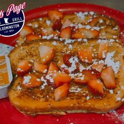Sports Page - Now serving French Toast during weekend breakfast Sat/Sun 11am-2pm!
