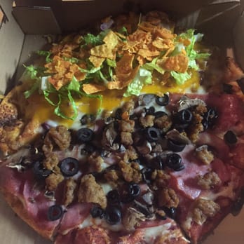 Roaring Rapids Pizza Co - Half taco and half combination. - Pizza Near Me - Eugene, Oregon