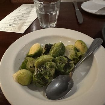 Marche - Under seasoned and undercooked Brussels - French Near Me - Eugene, Oregon