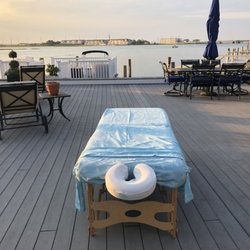 7 Mile Island Massage - Enjoy a massage in the comfort of your home or your deck.