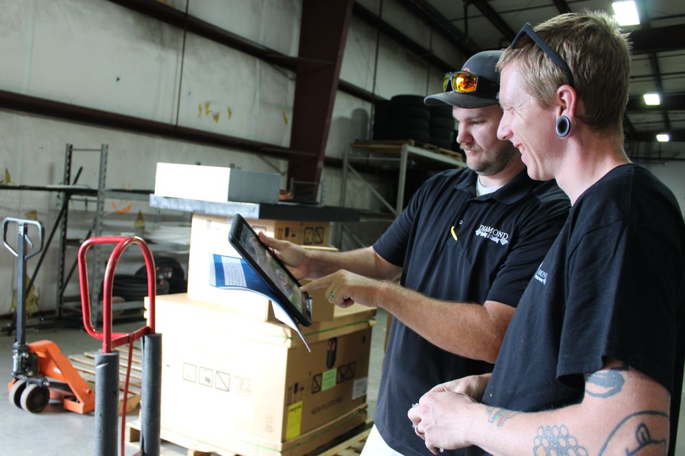 Slide of Diamond Heating And Cooling