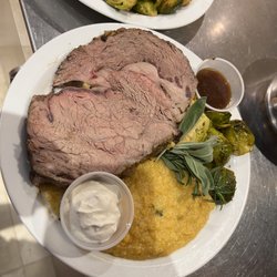 Chef Ivory White - Prime Rib, Butternut Squash Polenta, Roasted Brussel Sprouts