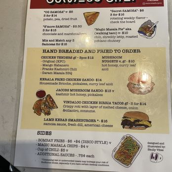 Samosa Shop - Samosa Shop Menu - dedicated celiac fryer for the fries! - Indian Near Me - Denver, Colorado