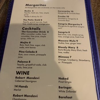 The Patio Drafthouse - Cocktail list - Beer Bar Near Me - Midland, Texas