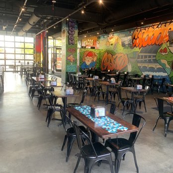 Condado Tacos - Interior shot from back patio - Tacos Near Me - Grand Rapids, Michigan