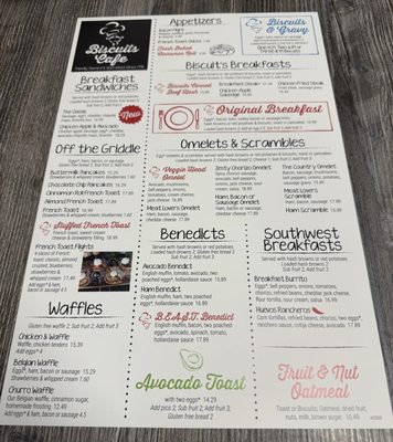 Menu photo 5 Biscuits Cafe Peoria, AZ