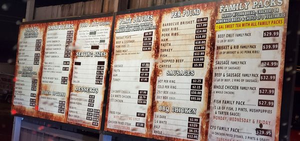Menu photo 5 Lockhart Chisholm Trail BBQ Lockhart, TX