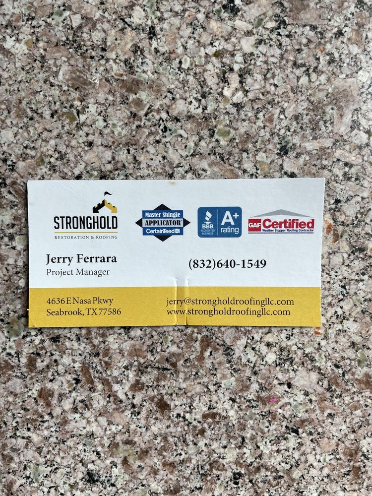 Slide of Stronghold Restoration and Roofing